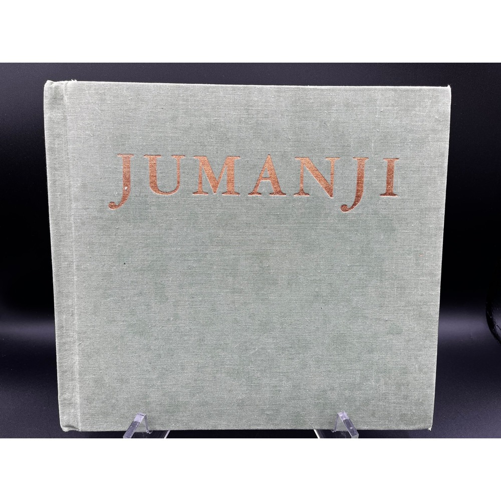 Jumanji Chris Van Allsburg Hardcover Houghton Mifflin 1981 Green 0395304482